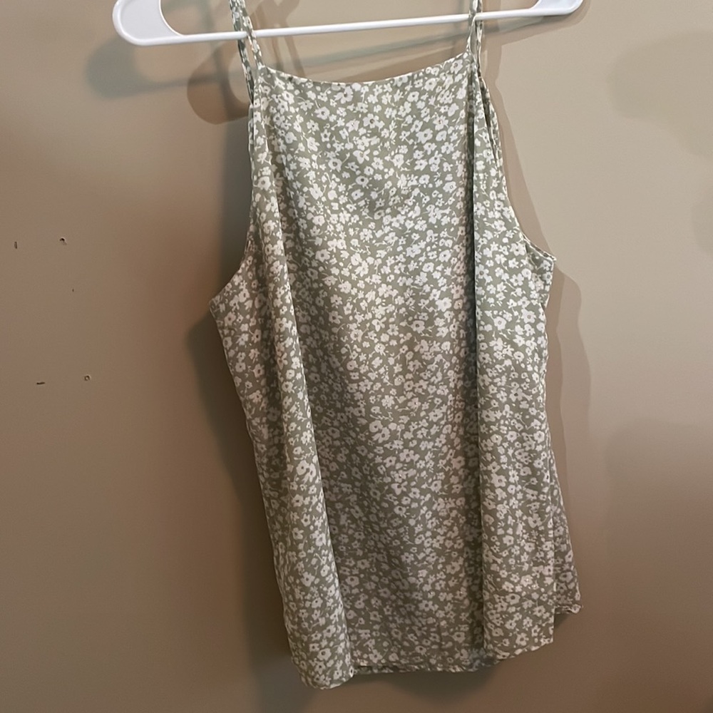 Floral Spaghetti string top - Picture 5 of 6